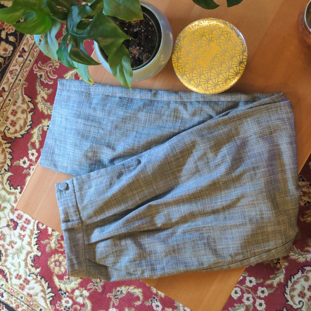 Grey Topshop Tapered Trousers